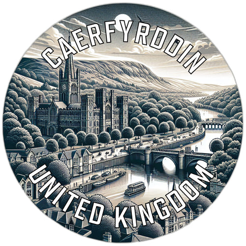 Caerfyrddin United Kingdom Souvenir Vinyl Decal Sticker 2-Inch
