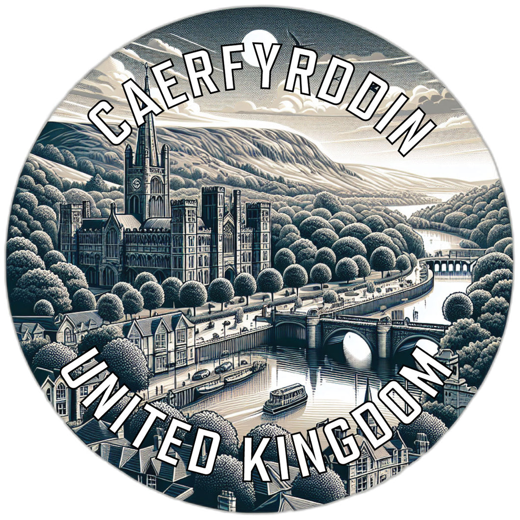 Caerfyrddin United Kingdom Souvenir Vinyl Decal Sticker 2-Inch