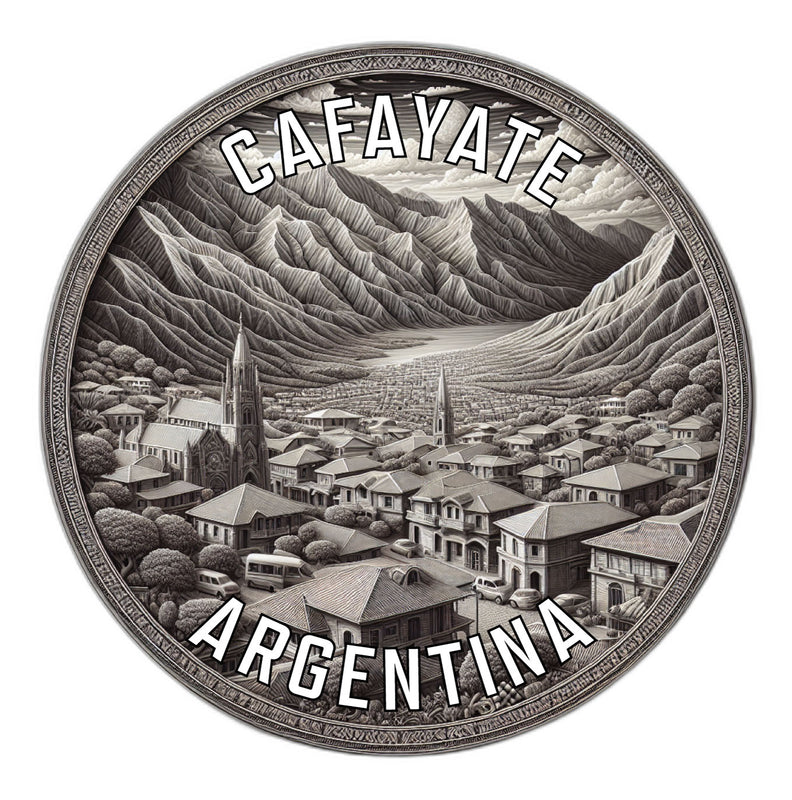 Cafayate Argentina Souvenir Die Cut Flat Magnet 3-Inch