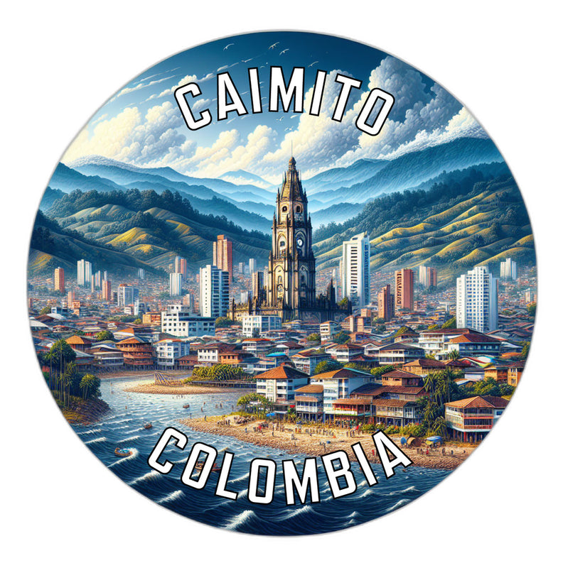 Caimito Colombia Souvenir Vinyl Decal Sticker 6-Inch