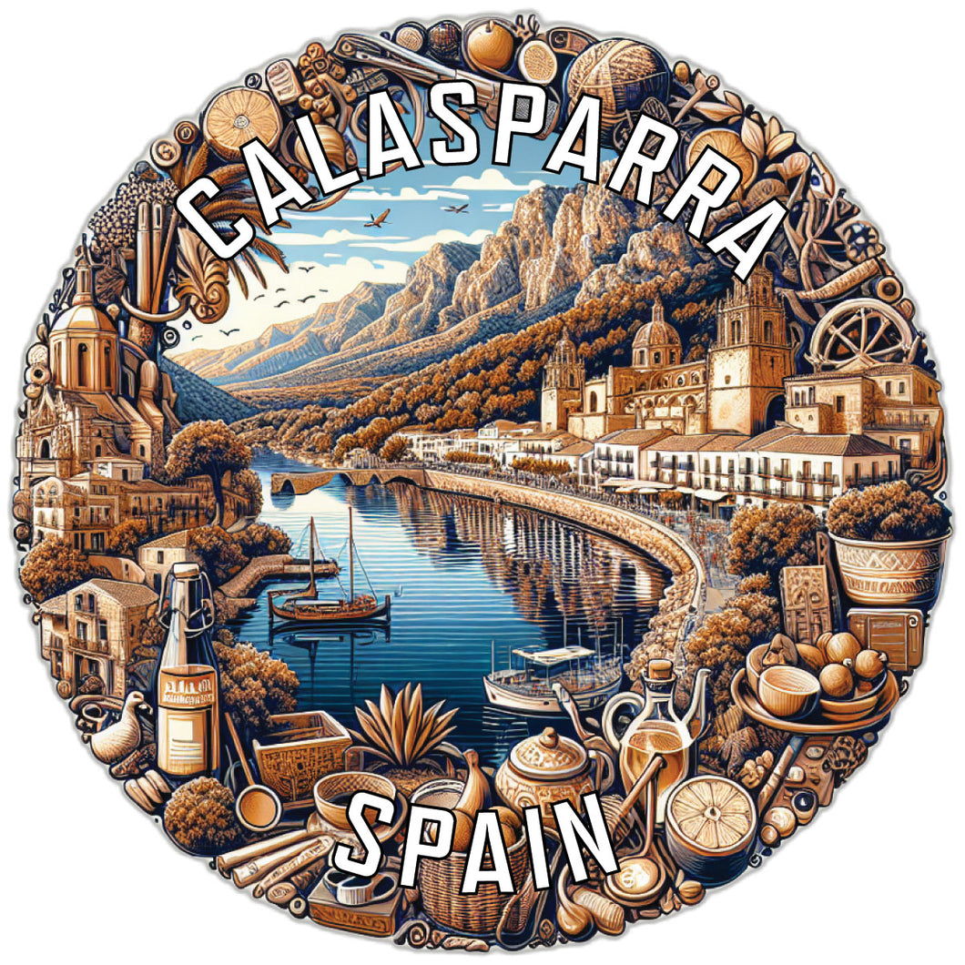 Calasparra Spain Souvenir Vinyl Decal Sticker 2-Inch