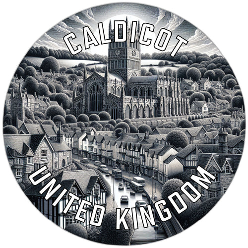 Caldicot United Kingdom Souvenir Vinyl Decal Sticker 2-Inch