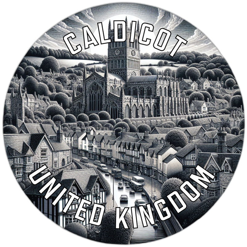 Caldicot United Kingdom Souvenir Vinyl Decal Sticker 2-Inch