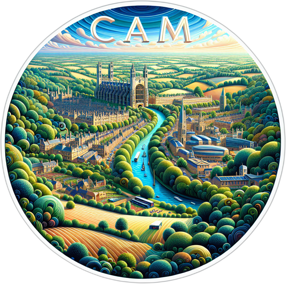 Cam United Kingdom Souvenir Vinyl Decal Sticker 3-Inch