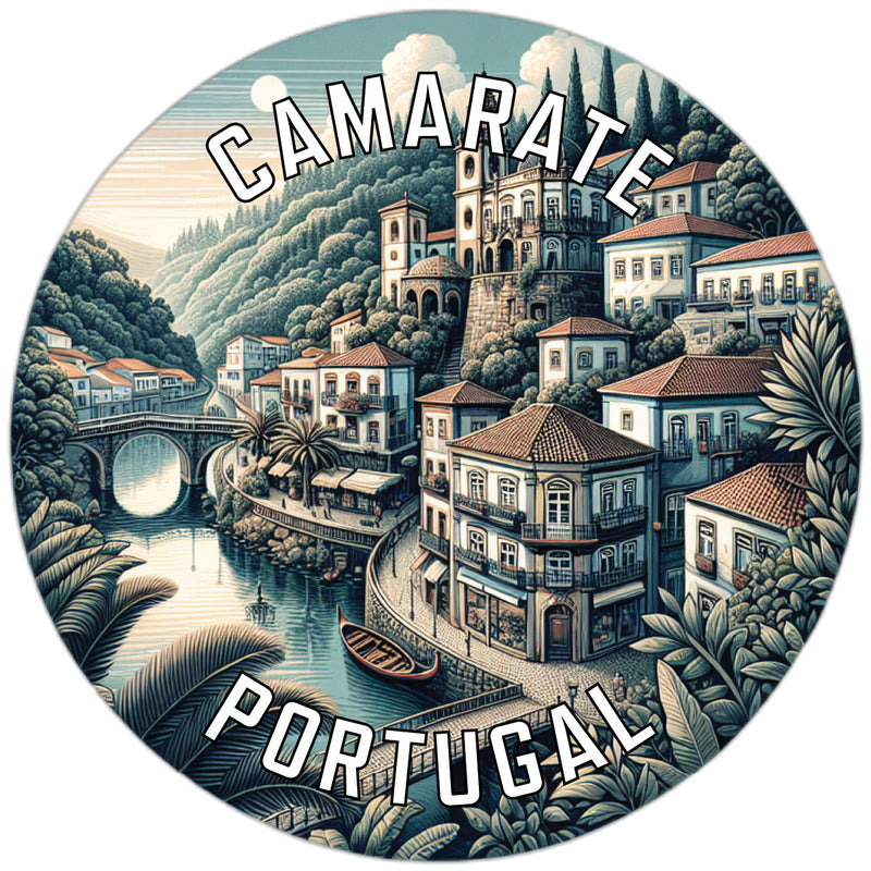 Camarate Portugal Souvenir Die Cut Flat Magnet 2-Inch