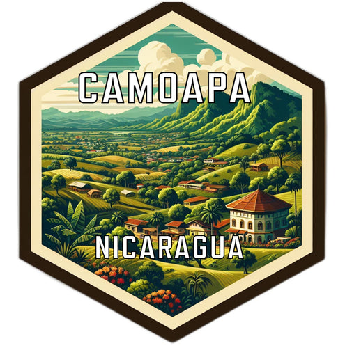 Camoapa Nicaragua Travel Destination Souvenir Vinyl Decal Sticker 6-Inch