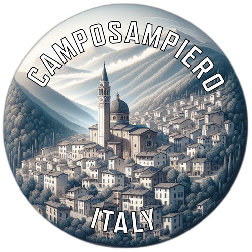Camposampiero Italy Souvenir Vinyl Decal Sticker 4-Inch