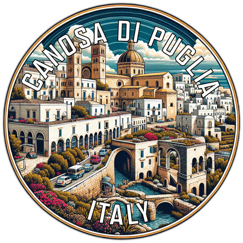 Canosa di Puglia Italy Souvenir Vinyl Decal Sticker 6-Inch
