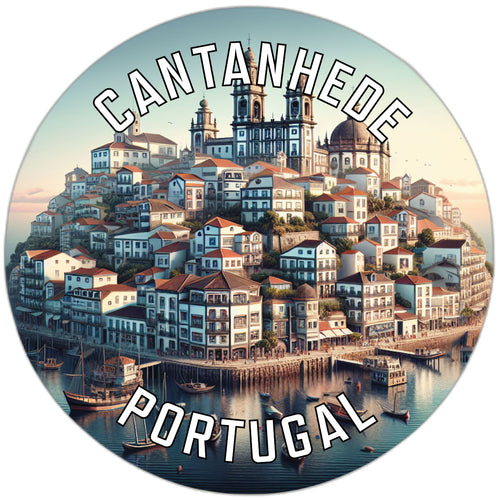 Cantanhede Portugal Souvenir Die Cut Flat Magnet 2-Inch