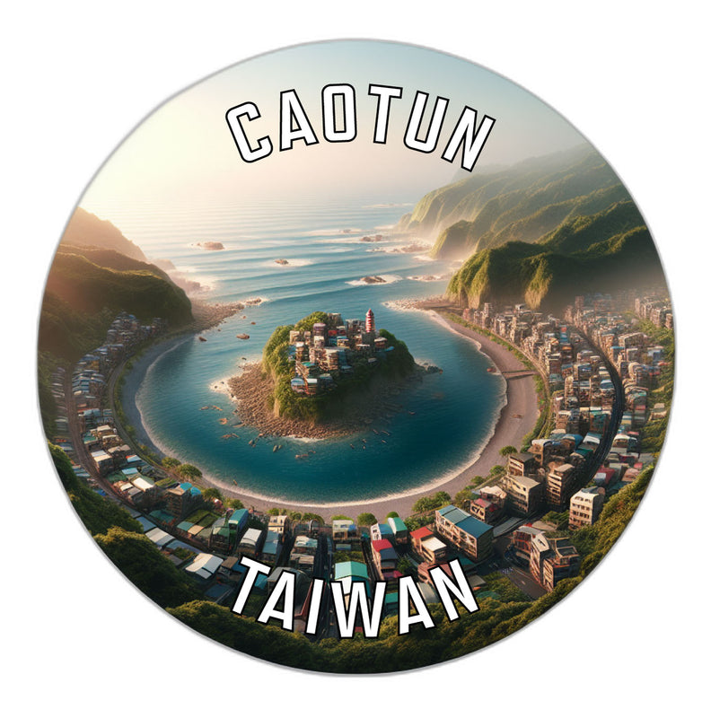 Caotun Taiwan Souvenir Vinyl Decal Sticker 6-Inch