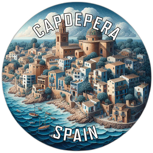 Capdepera Spain Souvenir Vinyl Decal Sticker 6-Inch