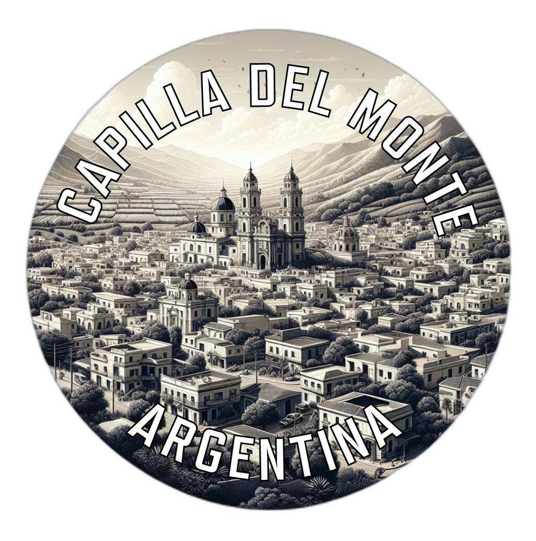 Capilla del Monte Argentina Souvenir Vinyl Decal Sticker 6-Inch