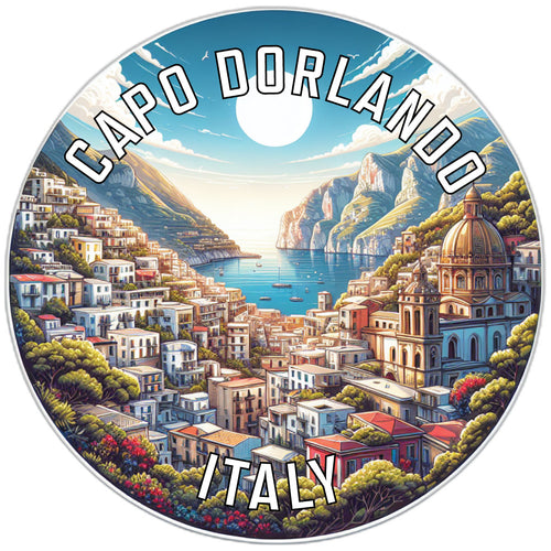 Capo dOrlando Souvenir Die Cut Flat Magnet 3-Inch