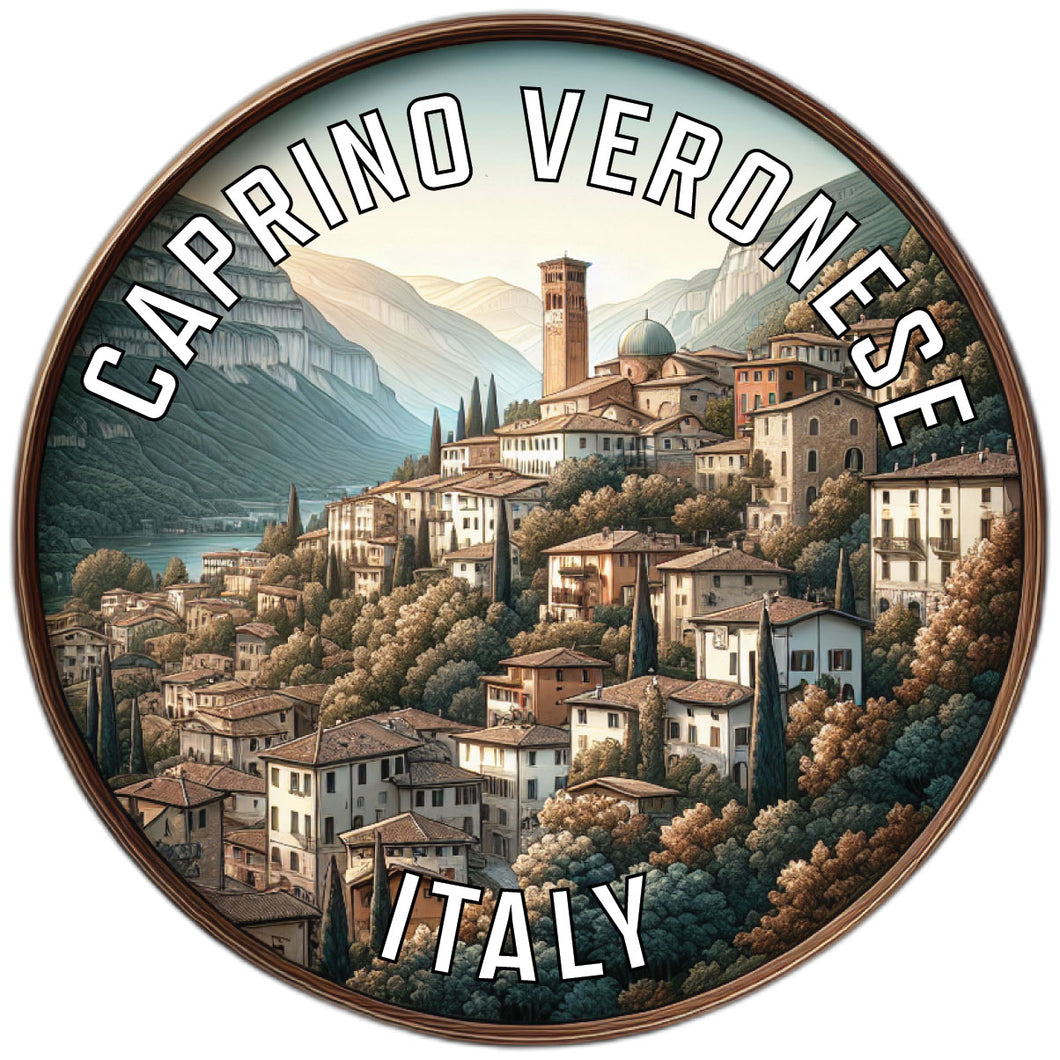 Caprino Veronese Italy Souvenir Die Cut Flat Magnet 2-Inch
