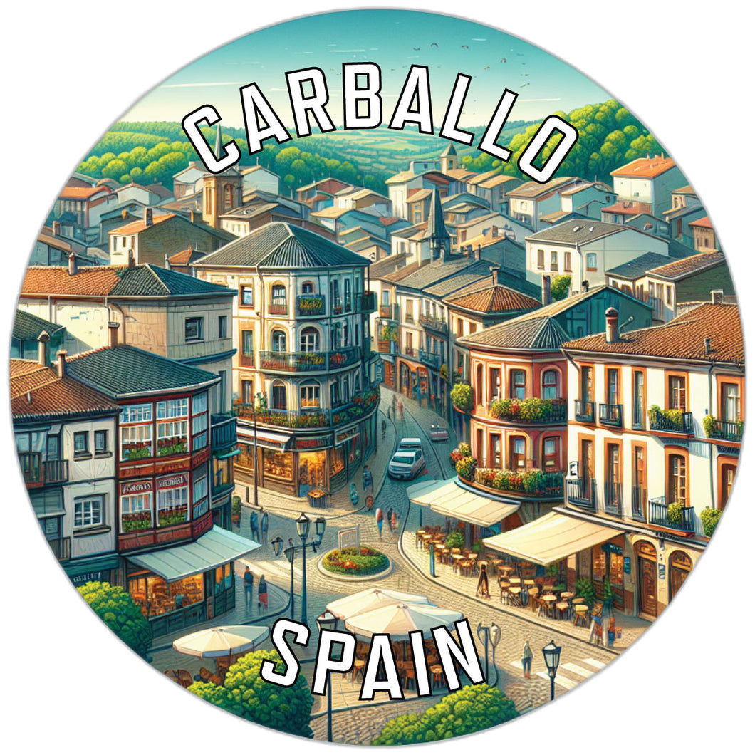 Carballo Spain Souvenir Vinyl Decal Sticker 6-Inch