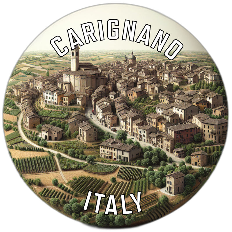 Carignano Italy Souvenir Vinyl Decal Sticker 2-Inch
