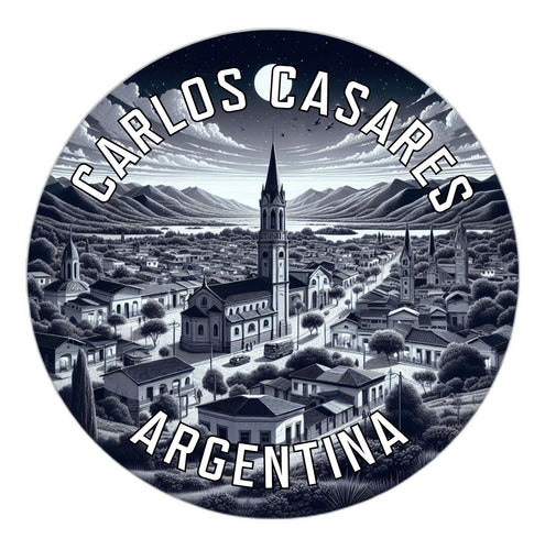 Carlos Casares Argentina Souvenir Vinyl Decal Sticker 2-Inch