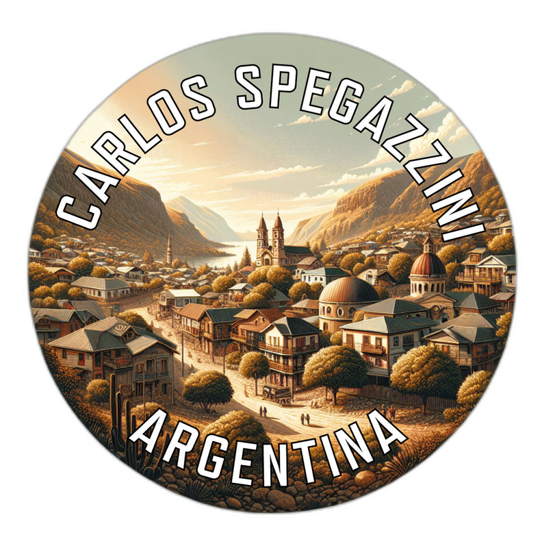 Carlos Spegazzini Argentina Souvenir Die Cut Flat Magnet 2-Inch