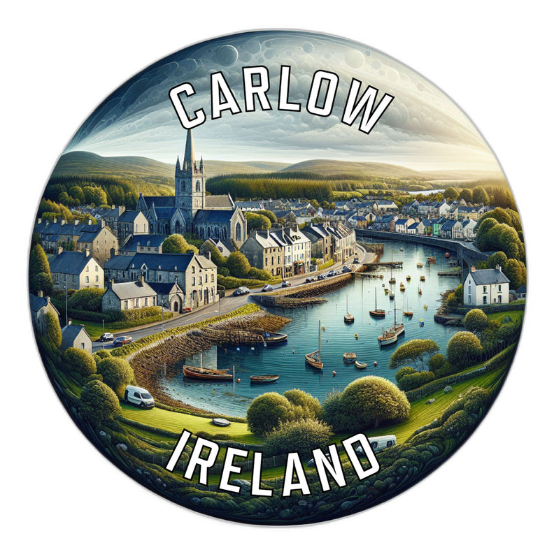 Carlow Ireland Souvenir Vinyl Decal Sticker 6-Inch