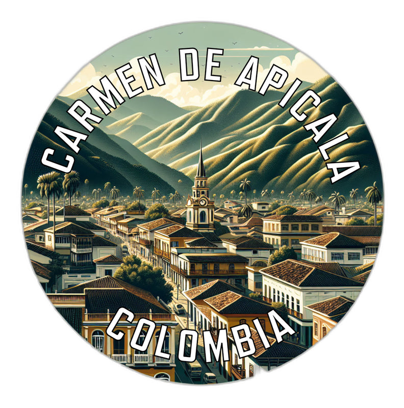 Carmen de Apicala Colombia Souvenir Vinyl Decal Sticker 2-Inch