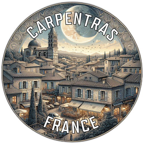 Carpentras France Souvenir Vinyl Decal Sticker 2-Inch