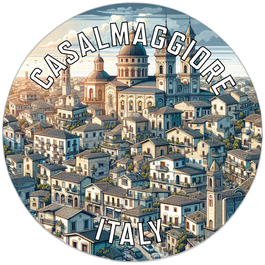 Casalmaggiore Italy Souvenir Vinyl Decal Sticker 6-Inch