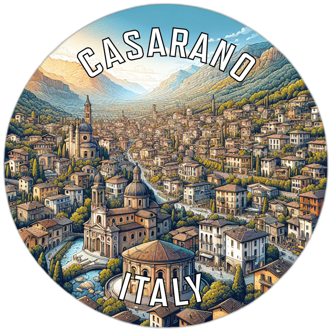 Casarano Italy Souvenir Vinyl Decal Sticker 6-Inch