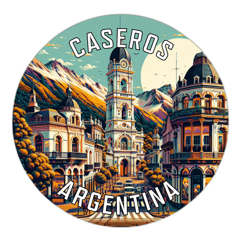 Caseros Argentina Souvenir Vinyl Decal Sticker 2-Inch