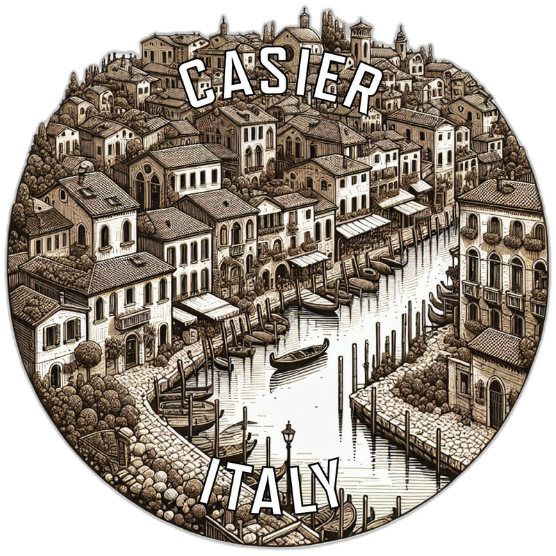 Casier Italy Souvenir Vinyl Decal Sticker 3-Inch