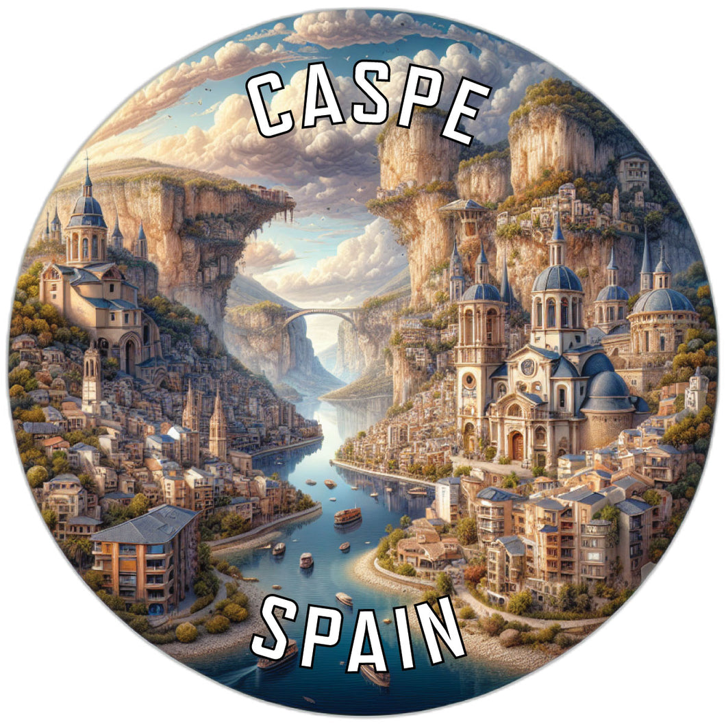 Caspe Spain Souvenir Vinyl Decal Sticker 2-Inch