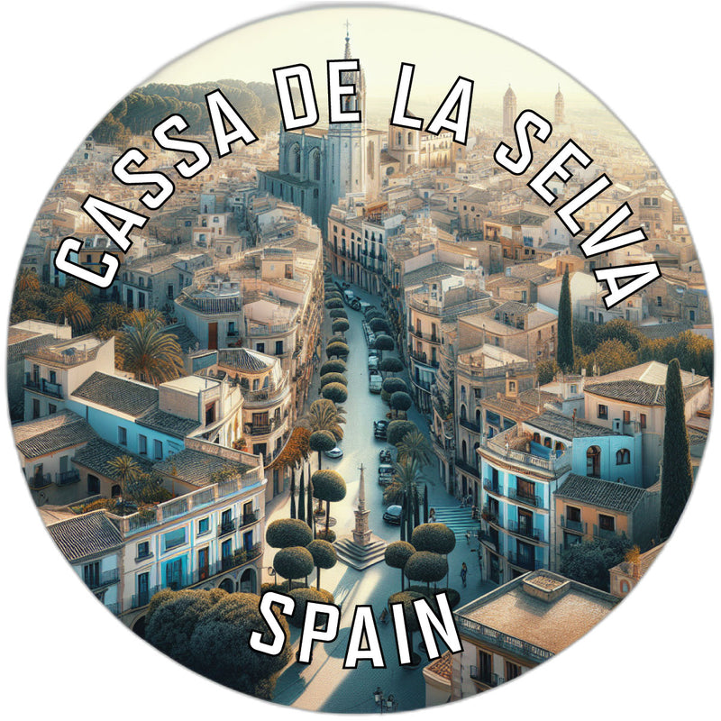 Cassa de la Selva Spain Souvenir Vinyl Decal Sticker 6-Inch