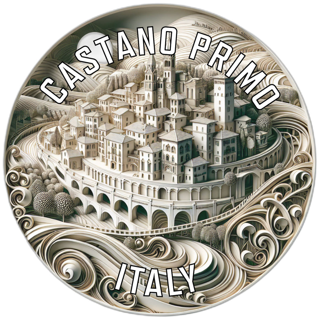 Castano Primo Italy Souvenir Vinyl Decal Sticker 2-Inch