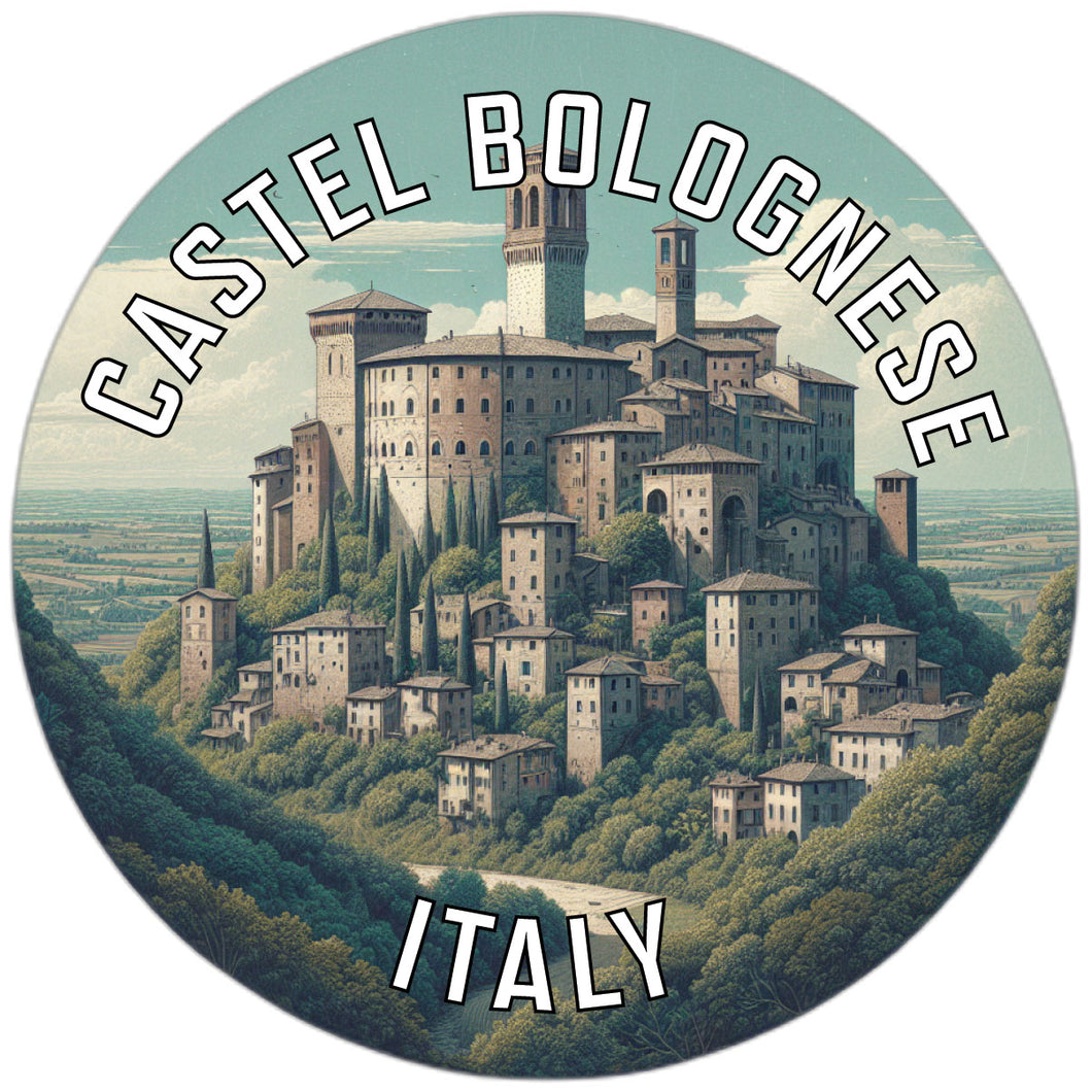 Castel Bolognese Italy Souvenir Die Cut Flat Magnet 2-Inch