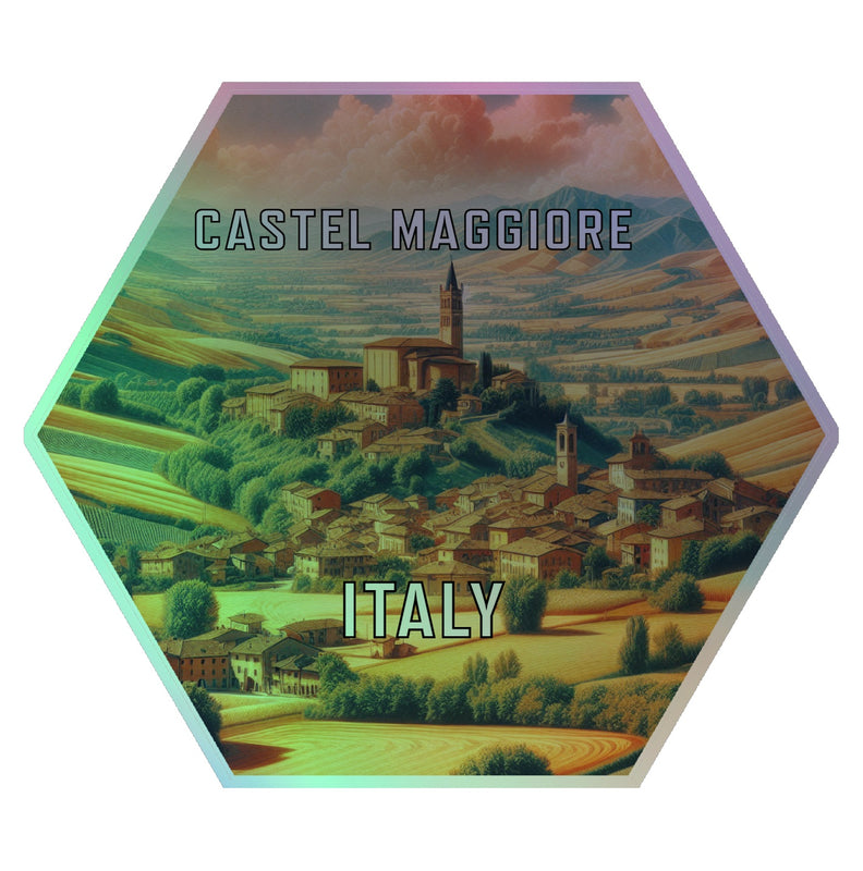 Castel Maggiore Italy Souvenir Vinyl Decal Sticker 6-Inch