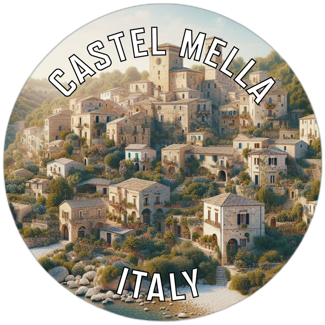Castel Mella Italy Souvenir Vinyl Decal Sticker 6-Inch