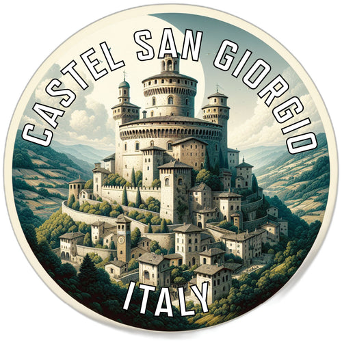 Castel San Giorgio Italy Souvenir Vinyl Decal Sticker 2-Inch