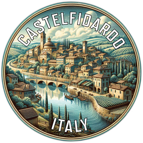 Castelfidardo Italy Souvenir Vinyl Decal Sticker 6-Inch