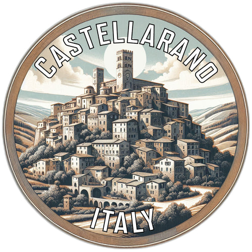 Castellarano Italy Souvenir Die Cut Flat Magnet 2-Inch