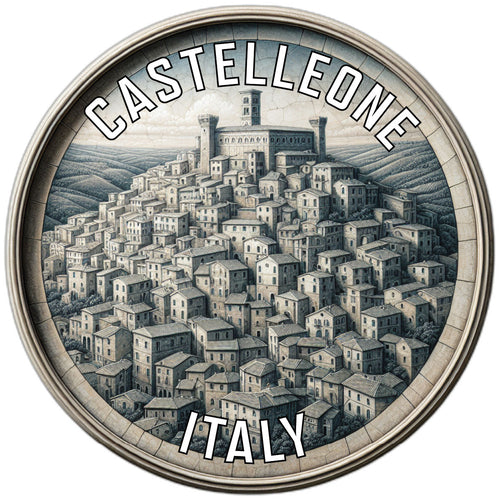 Castelleone Italy Souvenir Vinyl Decal Sticker 2-Inch