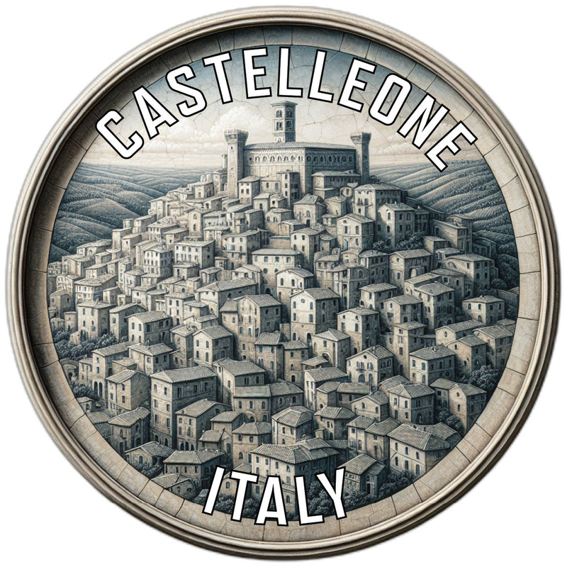 Castelleone Italy Souvenir Vinyl Decal Sticker 2-Inch