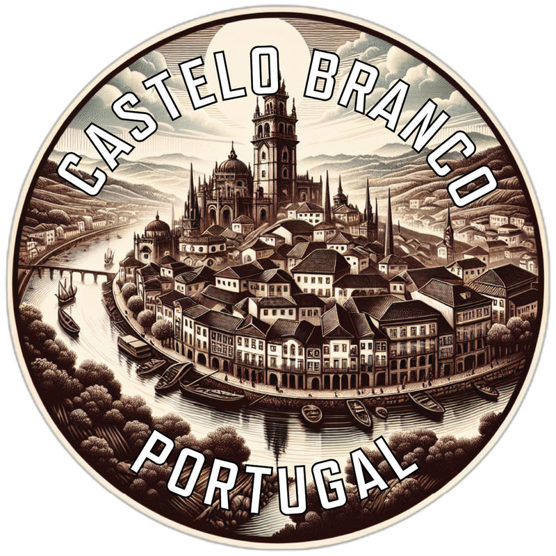 Castelo Branco Portugal Souvenir Vinyl Decal Sticker 6-Inch