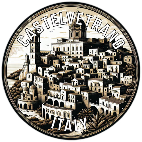 Castelvetrano Italy Souvenir Vinyl Decal Sticker 6-Inch