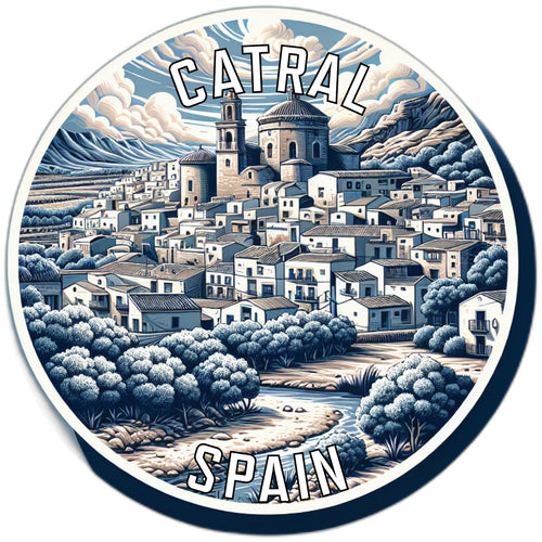 Catral Spain Souvenir Vinyl Decal Sticker 2-Inch