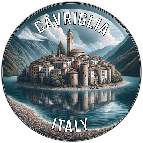 Cavriglia Italy Souvenir Die Cut Flat Magnet 2-Inch