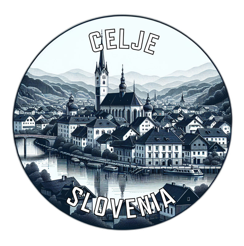 Celje Slovenia Souvenir Vinyl Decal Sticker 2-Inch