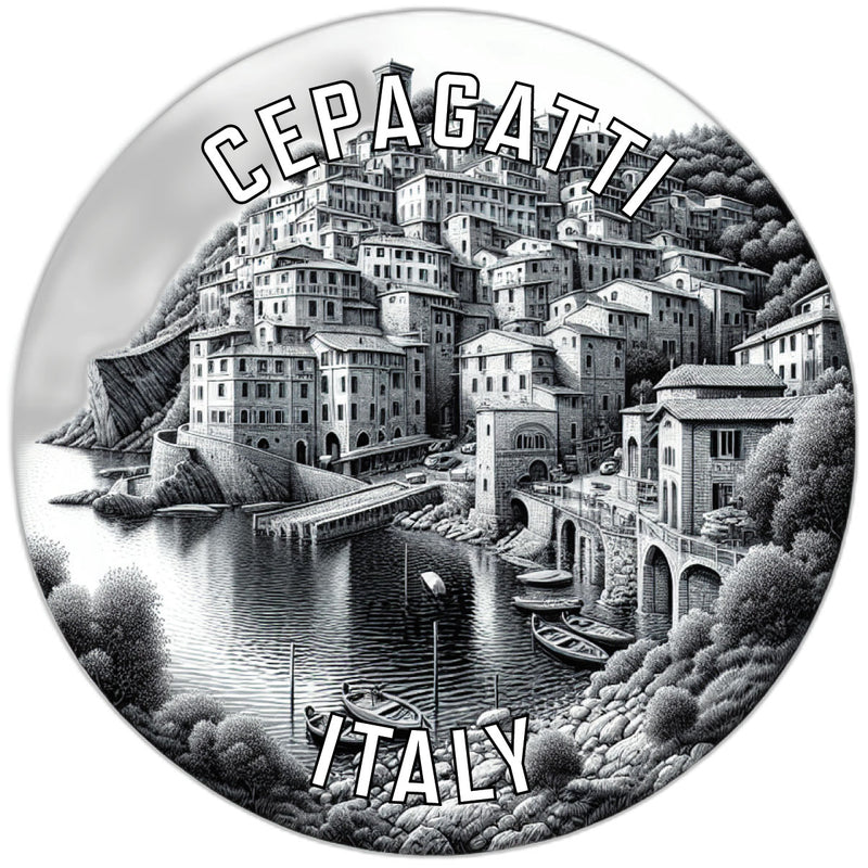 Cepagatti Italy Souvenir Vinyl Decal Sticker 2-Inch