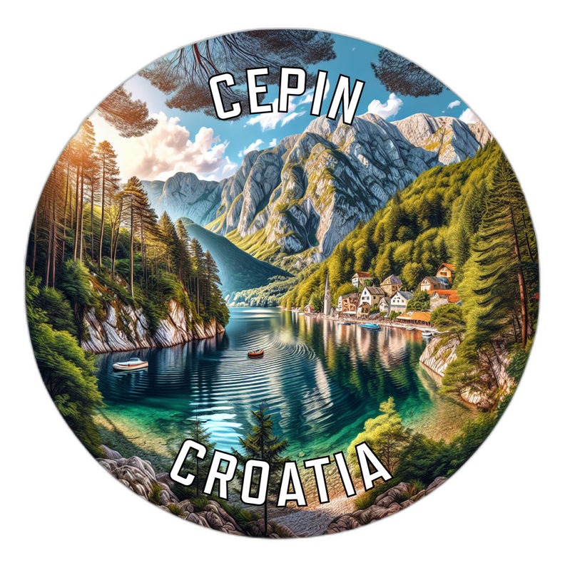Cepin Croatia Souvenir Vinyl Decal Sticker 6-Inch