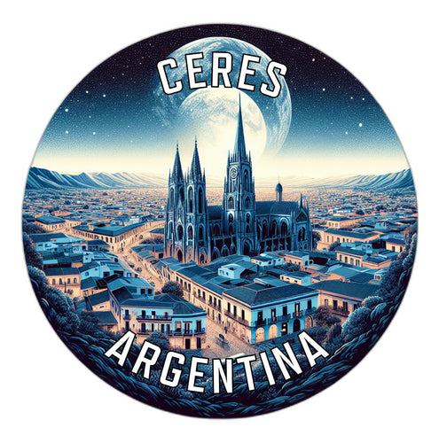 Ceres Argentina Souvenir Die Cut Flat Magnet 2-Inch