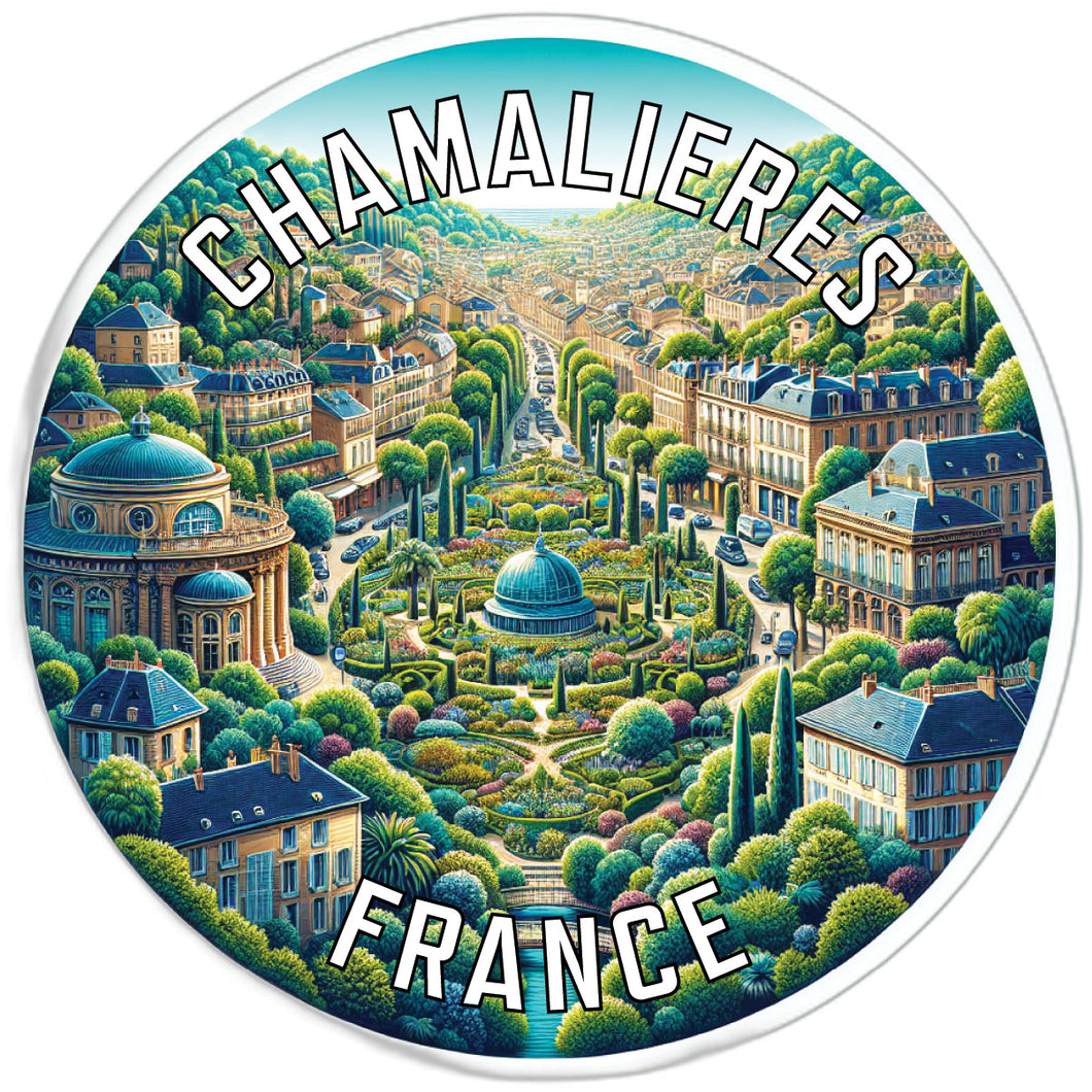 Chamalieres France Souvenir Vinyl Decal Sticker 6-Inch