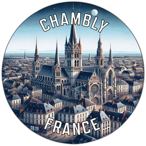Chambly France Souvenir Vinyl Decal Sticker 2-Inch